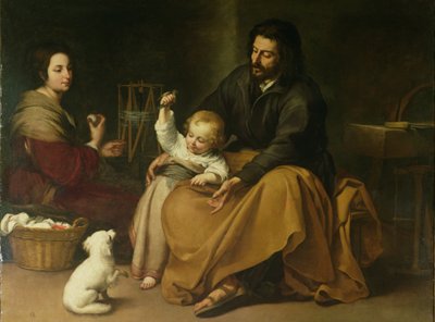 La Sacra Famiglia con l
