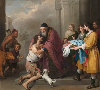 Il ritorno del figliol prodigo da Bartolomé Esteban Murillo