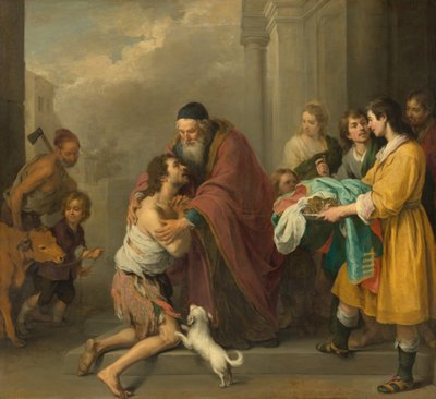 Il ritorno del figliol prodigo da Bartolomé Esteban Murillo