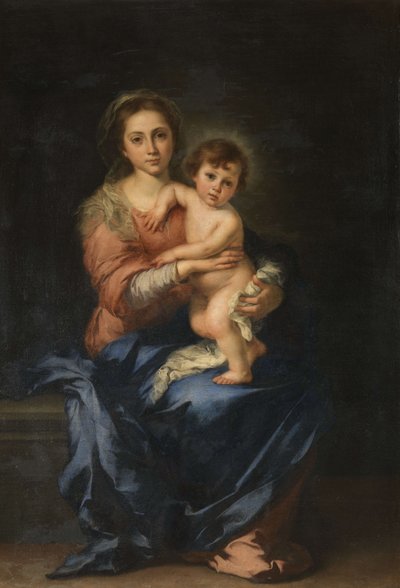 La Vergine e il Bambino, 1650 da Bartolomé Esteban Murillo
