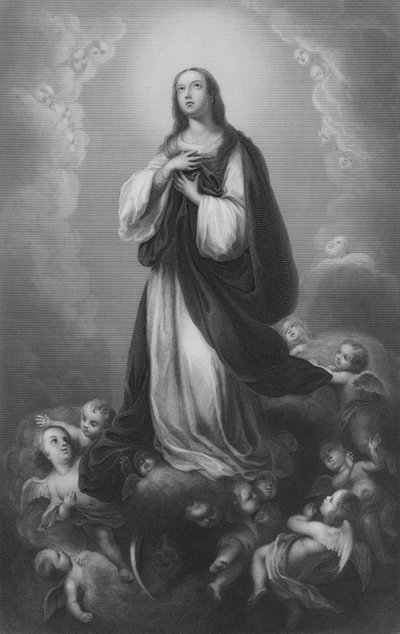 Adorazione da Bartolome Esteban (after) Murillo