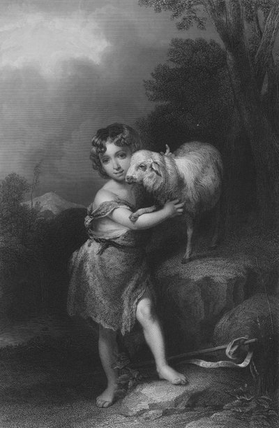 Il Bambino San Giovanni da Bartolome Esteban (after) Murillo