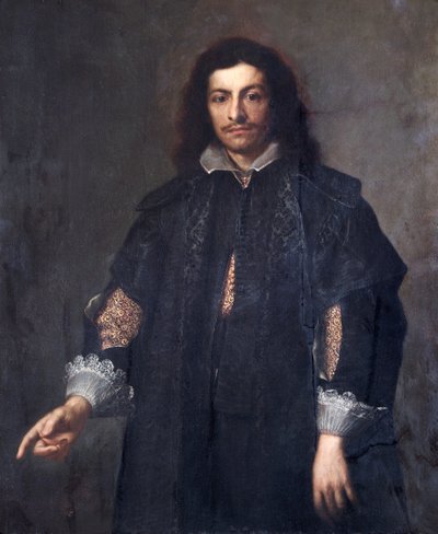 Un uomo sconosciuto, metà del 1650 da Bartolomé Esteban Murillo