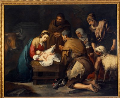 Adorazione dei pastori, c.1650 da Bartolomé Esteban Murillo