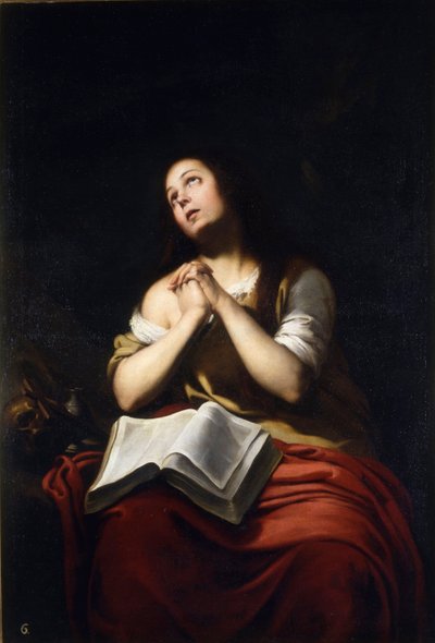 Maria Maddalena penitente da Bartolomé Esteban Murillo