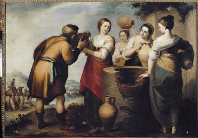 Rebecca ed Eleazar al pozzo da Bartolomé Esteban Murillo