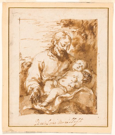 San Giuseppe e il Bambino addormentato da Bartolomé Esteban Murillo
