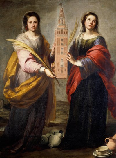 Santi Giusto e Rufina da Bartolomé Esteban Murillo