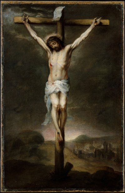 La crocifissione da Bartolomé Esteban Murillo