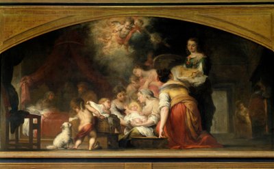 La nascita della Vergine Maria da Bartolomé Esteban Murillo