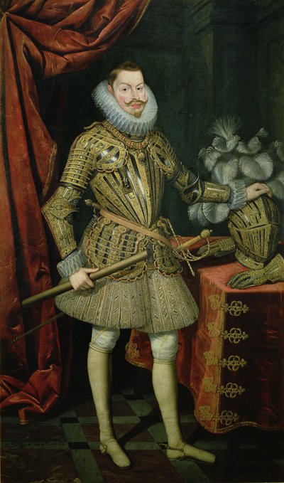 Ritratto di Filippo III di Spagna da Bartolome Gonzalez