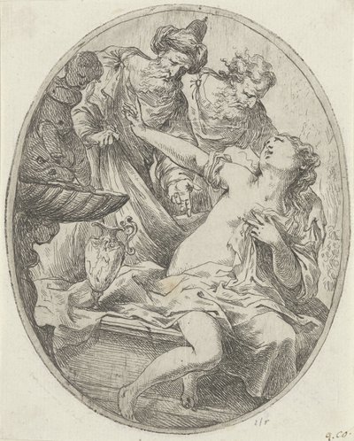 Susanna e i vecchioni da Bartolomeo Biscaino