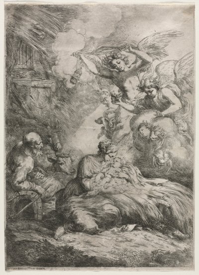 La Natività da Bartolomeo Biscaino