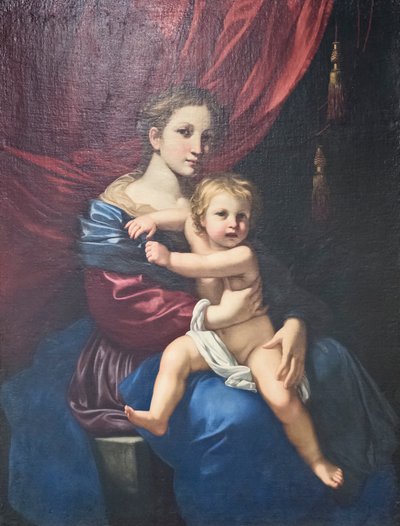 Madonna col Bambino da Bartolomeo Cavarozzi
