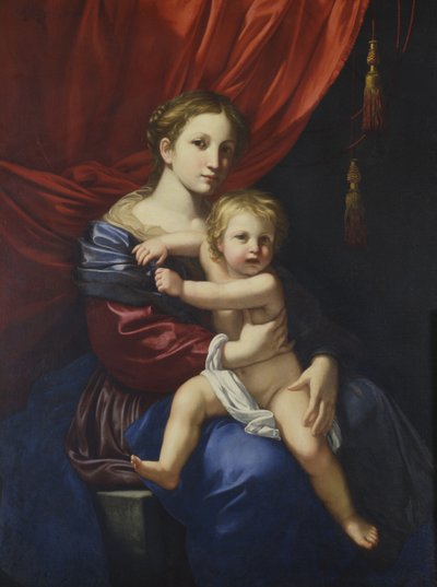 Madonna col Bambino da Bartolomeo Cavarozzi
