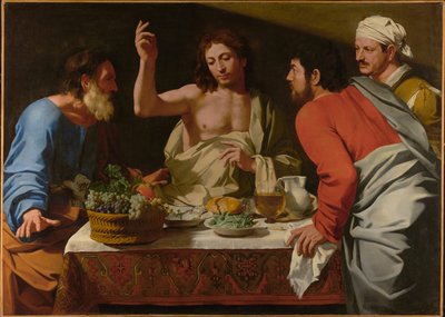La cena di Emmaus da Bartolomeo Cavarozzi