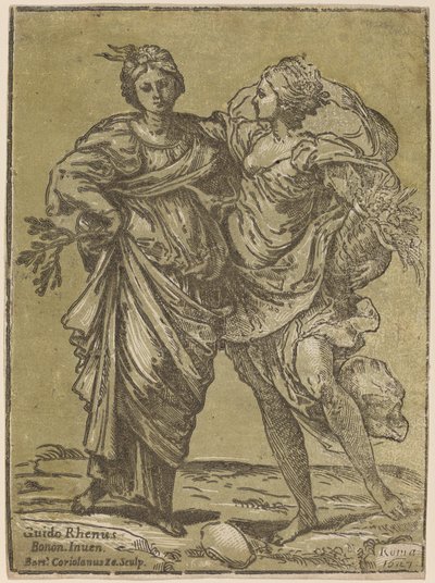 Alleanza di pace e abbondanza da Bartolomeo Coriolano after Guido Reni