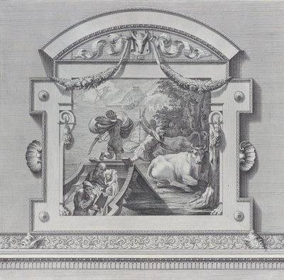 Tavola 24: I compagni di Ulisse rubano i buoi sacri ad Apollo da Bartolomeo Crivellari, Gabriel Söderling