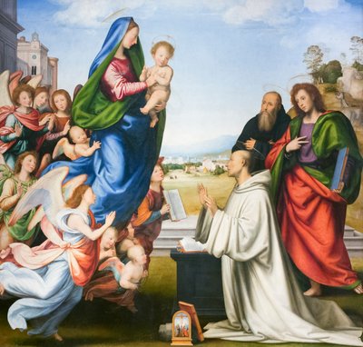 La visione di San Bernardo da Bartolomeo Fra