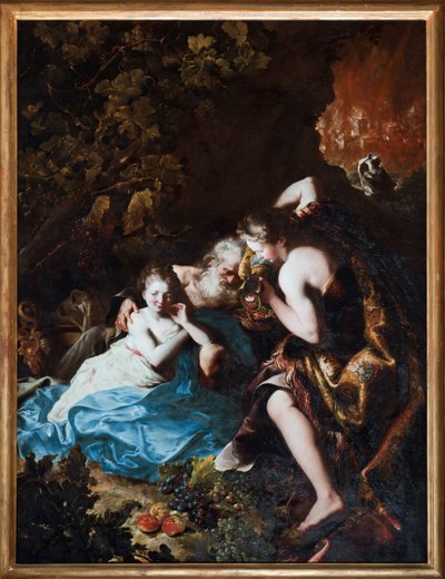 Lot e le sue figlie da Bartolomeo Guidobono