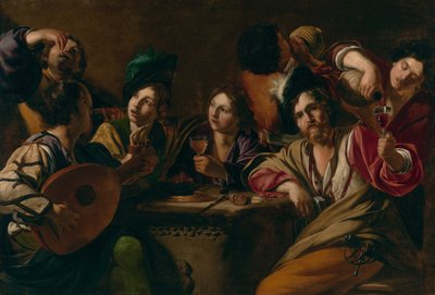 Una festa musicale e alcolica da Bartolomeo Manfredi