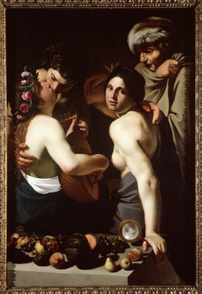 Allegoria delle quattro stagioni, c.1610 da Bartolomeo Manfredi