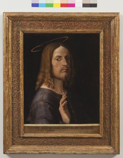 Gesù benedicente da Bartolomeo Montagna