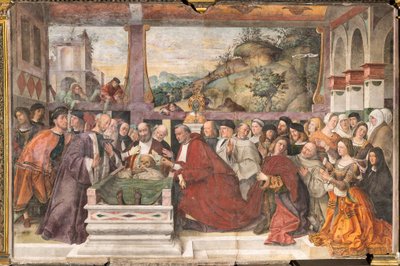 Il cardinale Guido di Monfort apre l