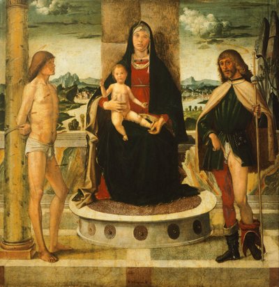 Madonna con Bambino e Santi da Bartolomeo Montagna