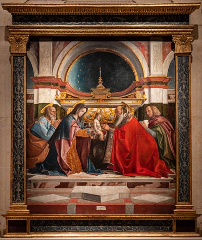Presentazione di Gesù al Tempio da Bartolomeo Montagna