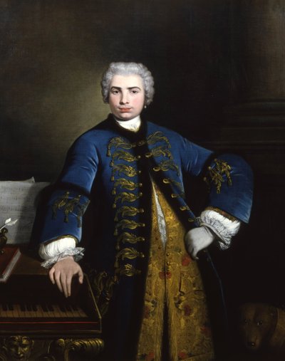 Ritratto del cantante Farinelli Carlo Broschi da Bartolomeo Nazari