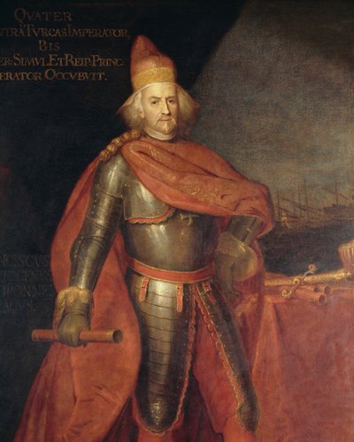 Ritratto del Doge Francesco Morosini (dettaglio) da Bartolomeo Nazzari