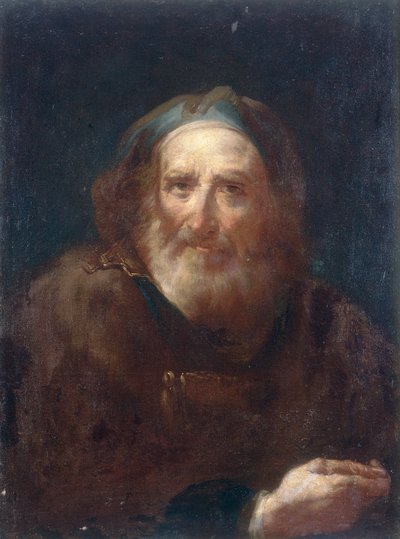 Ritratto di un vecchio da Bartolomeo Nazzari