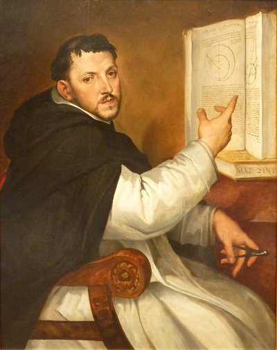 Italian: Ritratto di Ignazio Danti Portrait of Ignazio Danti da Bartolomeo Passarotti