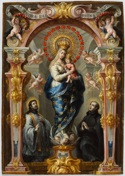 Nostra Signora del Buon Consiglio, c.1680 da Bartolomeo Perez