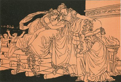 Didone sulla pira funebre da Bartolomeo Pinelli