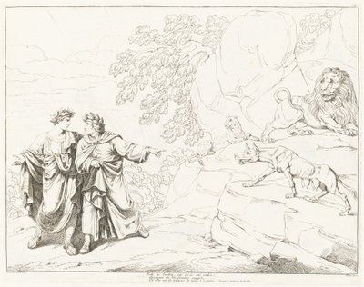 Divina Commedia di Dante (volume I) da Bartolomeo Pinelli