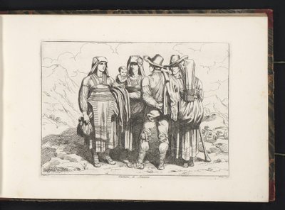 Tre donne e due uomini di Sonnino da Bartolomeo Pinelli