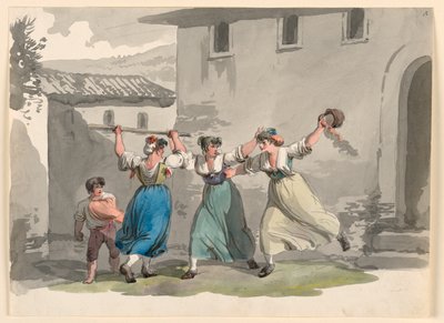 Lotta di donne a Roma da Bartolomeo Pinelli