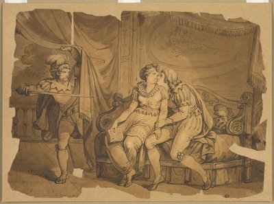 Paolo e Francesca da Bartolomeo Pinelli