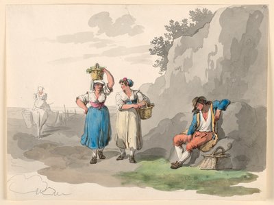 Ritorno dalla vendemmia da Bartolomeo Pinelli