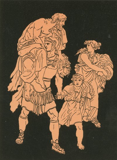 La fuga da Troia da Bartolomeo Pinelli