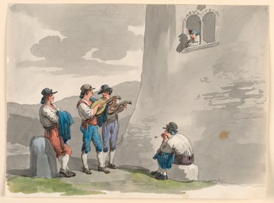 La serenata da Bartolomeo Pinelli