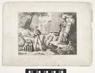 Frontespizio con Bartolomeo Pinelli e Roma da Bartolomeo Pinelli