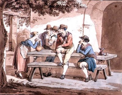 Sotto il pergolato da Bartolomeo Pinelli