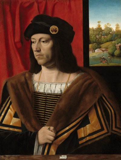 Ritratto di un Gentiluomo da Bartolomeo Veneto