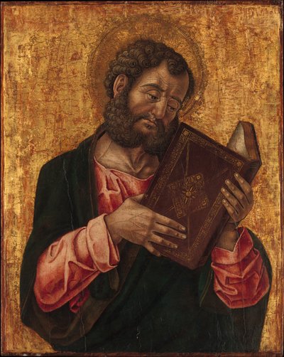 San Marco che legge, ca. 1470 da Bartolomeo Vivarini