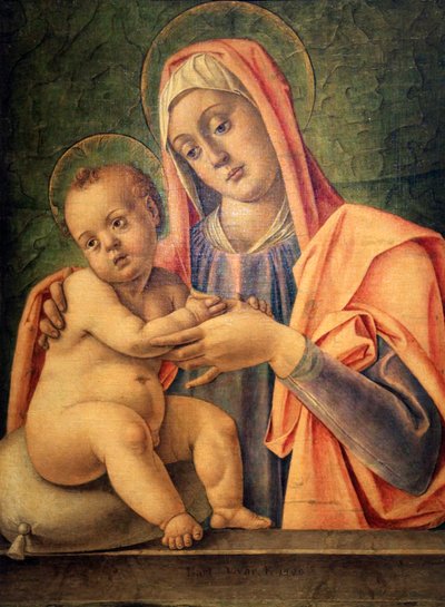 Madonna col Bambino, 1490 da Bartolomeo Vivarini