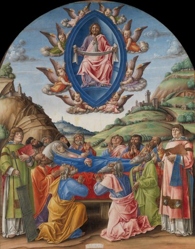 La Morte della Vergine da Bartolomeo Vivarini