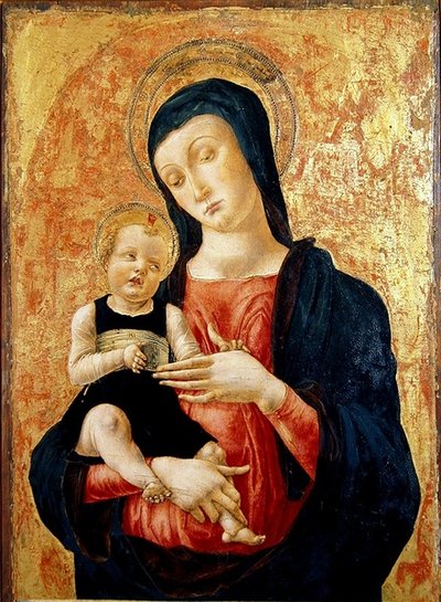 Vergine e Bambino da Bartolomeo Vivarini